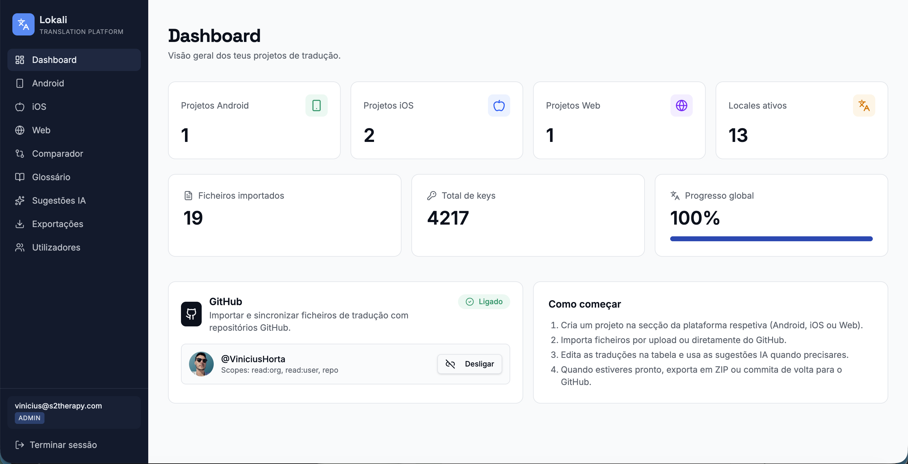 Lokali — Translation Hub